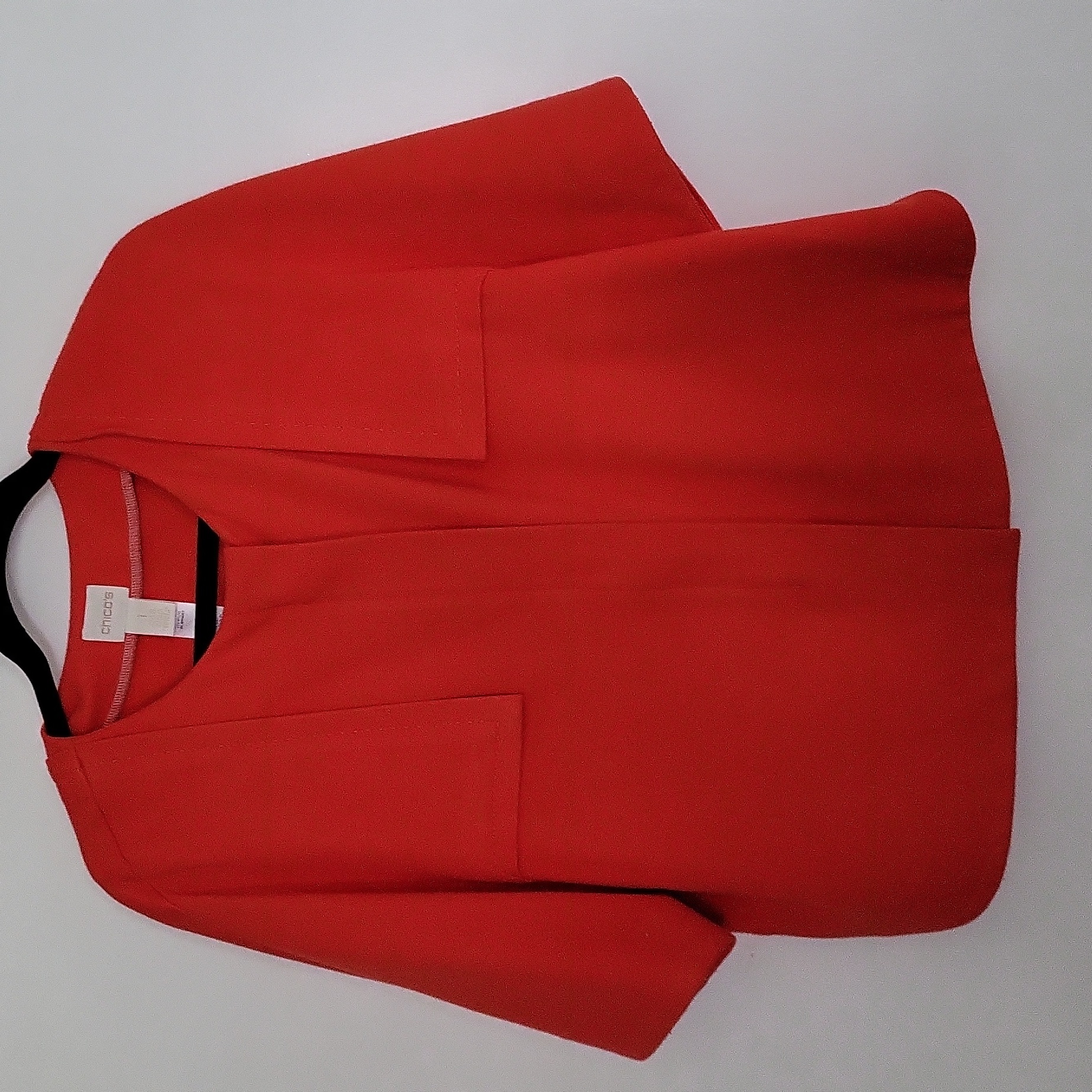 Chico's Crop Swing Jacket